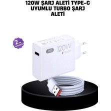 Sh Ticaret 120W Mi Turbo Destekli Hızlı Şarj Cihazı Type-C Uyumlu Akım Korumalı