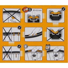 Hsgl Bisiklet Iç Lastik 27.5 x 1.50/2.20 Schrader Oto Sibop Bisiklet Lastik