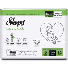 Sleepy Natural Jumbo 6 No Xl 15-25 kg 32'li