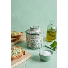 Tereyağı Çanı | Günlerce Yumuşak Tereyağı | Kahvaltı & Sofra Sunum Ürünü | Doğal Saklama | Ahşap Saplı Bıçak Hediyeli