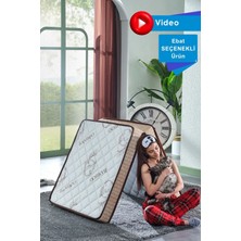 Bera Yatak Deluxe Bej 70x180 Süngerli Katlanır Yatak, Yer Yatağı, Misafir Yatağı, Kamp Yatağı, Sünger Yatak 13-14 Cm