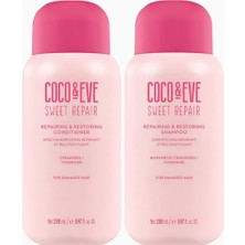 Coco & Eve Sweet Repair Onarıcı Şampuan & Saç Kremi Seti