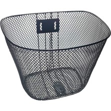 Siyah Hsgl Çocuk Bisiklet Ön Sepet Metal (12/14/16 Jant Icin)