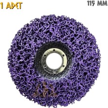Sgs Inox-Çelik-Alüminyum-Ahşap Parlatma Diski Mor - 115 Mm. - 1 Adet