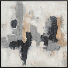 Mudo Home AZURE ÇERÇEVELİ YAĞLIBOYA TABLO 100X100 CM
