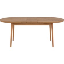 Dekorazi Romola Kelebek Açılır Yemek Masası 90X156 cm