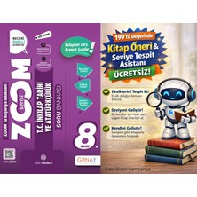 Günay Yayınları 8. Sınıf Inkılap Zoom Soru Bankası + 199 Tl Seviye Tespit ve Kitap Öneri Asistanı Hediye (Yeni Baskı)