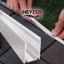 Heyzer 8×16 Neon LED Kanalı (3 Metre) – Alüminyum (Ledsiz)