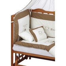 Babycom Kahve Ayıcıklı Uyku Seti - 50X90