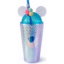 Brumoon Pipetli Bardak Mavi