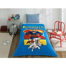 Özdilek Battaniye Lisanslı Superman Frıends 155X215(