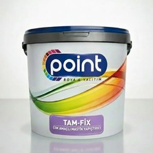Point Boya Tam-Fix - Çok Amaçlı Mastik Yapıştırıcı, İzolasyon Malzemesi (20KG, Beyaz Renk)