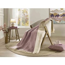 Özdilek Battaniye Pamuk Diz 130*170 Bordo