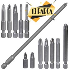 Badem10 Izeltaş-Klytek 13 Parça Matkap Ucu Seti S2 Çeliği ile Uzun Ömürlü Tasarım