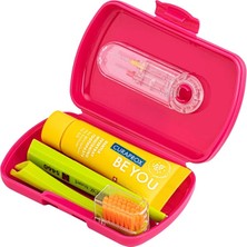 Curaprox Be You Travel Set, Koyu Pembe