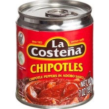 La Costena Chipotles Domates Soslu Tütsülenmiş Jalapeno Biberi 199GR Pratik Kullanım İçin Lezzetli