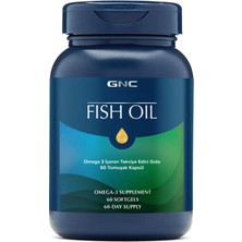 Gnc Fish Oil 60 Yumuşak Kapsül