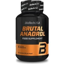 Biotechusa Brutal Anadrol 90 Kapsül – Kas Hacmi & Güç Artışı Destekleyici Sporcu Gıda Takviyesi