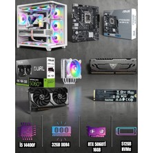 Efs I5 14400F 32GB Ram 512GB Nvme 5060TI 16GB Ekran Kartlı Gaming Pc