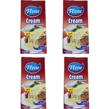 Flene 4 Adet 1 L Bitkisel Krema