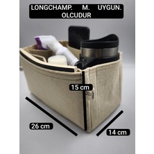 Marjinal W Club Tek Suluklu  Long...  M  Canta Icın Duzenleyıcı Bej Renk  26 x 15 x 14  Olculu  ( Uzunluk x Yukseklık x Genıslık )