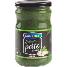 Sauchef Pesto Sos 600 gr Cam Şişe Yemeklik Sos