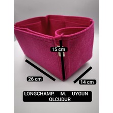 Marjinal W Club Tek Suluklu  Long...  M  Canta  Icın Organızer Fusya  Renk 26 x 15  x  14  Olculu  (  Uzunluk  Xyukseklık  x  Genıslık)