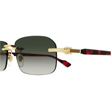 Gucci Güneş Gözlüğü GG1221S 006 56-16 / Unisex Güneş Gözlüğü