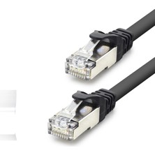 MiraLive Cat7 Ethernet Patch Kablosu 10 Gbps 600 Mhz 10 M - Siyah HDX5094