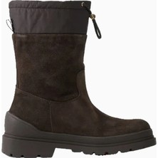 Bogner St. Moritz Spikes Tabanlı Lüks Tasarım Kadın Kar Botu, Kahverengi