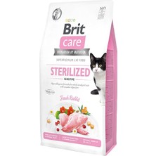 Brit Care Hipoalerjenik Tavşanlı Kısırlaştırılmış Kedi Maması 7 kg Süper Premium Lezzet