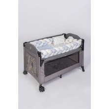 Jasmin Park Yatak Uyku Seti Mavi Yıldızlı