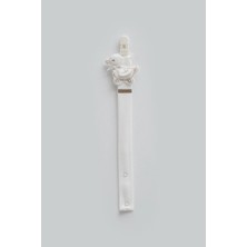 Caramell Love Tıme Ördek Detaylı Kumaş Emzik Askısı - Ekru - St Ekru