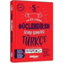 Ankara Yayıncılık 5.Sınıf Türkçe Güçlendiren Soru Bankası LGS Hazırlık İçin Özel Tasarım