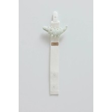 Caramell Figürlü Kumaş Emzik Askısı - Yeşil - St Yeşil