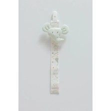 Caramell Sevimli Hayvanlar Kumaş Emzik Askısı - Yeşil - St Yeşil