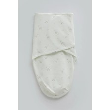 Caramell Love Tıme Çiçek Detaylı Kundak - Yeşil - 50-56 cm Yeşil