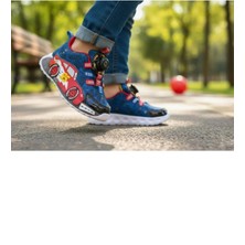 Cozi Company Arabalı ve Işıklı Günlük Akıllı Bağcıklı Çocuk Spor Sneaker Ayakkabı