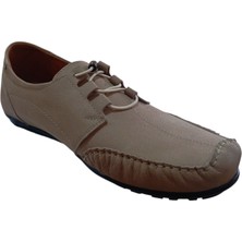 Modayak Modesa Bej Hakiki Deri Erkek Ayakkabı