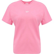 Reebok Bobo Rlx Tee Pembe Kadın Kısa Kol T-Shirt