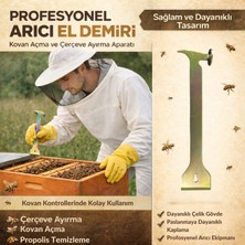 Aksaray Arıcılık Arıcı El Demiri Çekiçli Kovan Açma Aparatı Çekiçli Profesyonel Arıcılık Ekipmanı Çelik