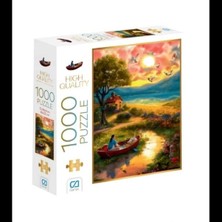 Kitabevimden Günbatımı Puzzle 1000