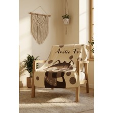 Lorvian Noletti Pamuklu Desenli Yumuşak Bebek Battaniyesi