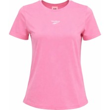 Reebok New Id Class Reg Tee Pembe Kadın Kısa Kol T-Shirt