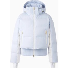 Bogner Suri 2-In-1 Kaz Tüyü Kadın Kayak Montu, Açık Mavi Tasarım