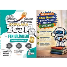 Günay Yayınları 8. Sınıf Fen Bilimleri Çıkmış Sorular Soru Bankası + 199 Tl Seviye Tespit ve Kitap Öneri Asistanı Hediye (Yeni Baskı)