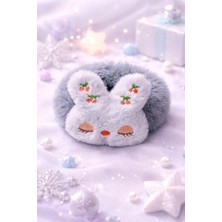 Nati Co Peluş Tavşan Figürlü Lastik Toka – (1 Adet)