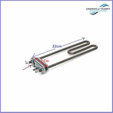 Çınaroğlu Ticaret Bosch WLF20061BY/18 Uyumlu Çamaşır Makinesi Rezistansı 2000W  Delikli Sensörsüz