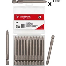 Vandor Bits Uç Matkap Ucu Tornavida Ucu Vidalama Ucu S2 Yüksek Kalite Çelik Spz3 75 - 637962027785