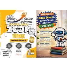 Günay Yayınları 8. Sınıf Türkçe Çıkmış Sorular Soru Bankası + 199 Tl Seviye Tespit ve Kitap Öneri Asistanı Hediye (Yeni Baskı)